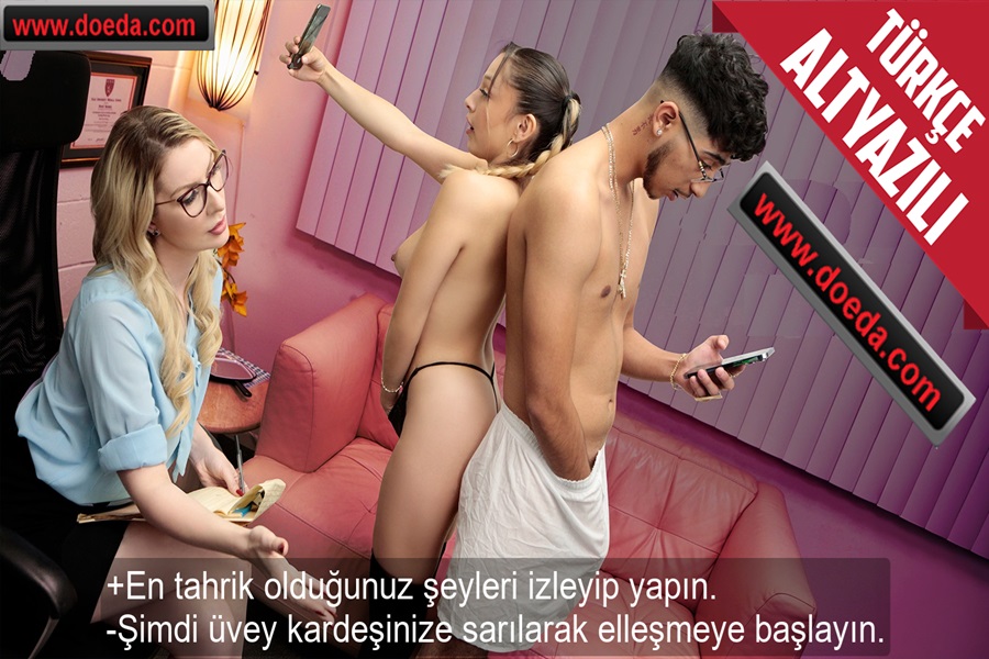 Üvey Kardeşiyle Terapiye Geldi Sapık Terapist Onları Seks Yaptırarak Zevke Geldi